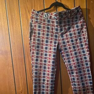 Fashion Nova- Sz. XL plaid ponte pants.